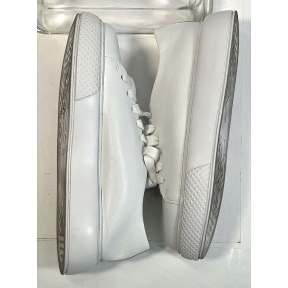 Jeffrey Campbell PLAY Womens Solid White Platform Sneaker Size 9.5 Nordstrom - Picture 8 of 14